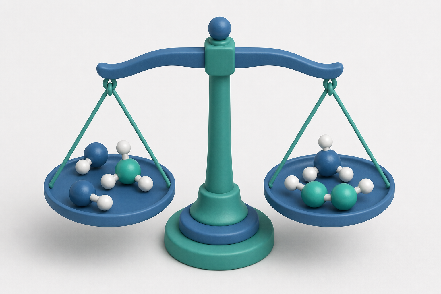化學方程式與平衡係數 illustration